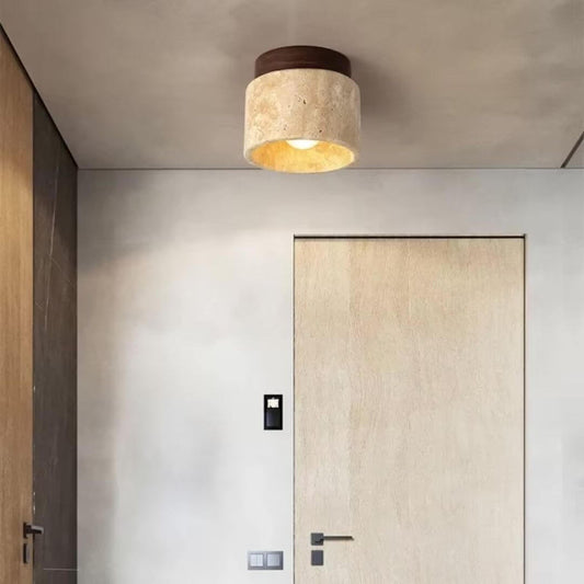 Wabi-Sabi Stone Ceiling Light