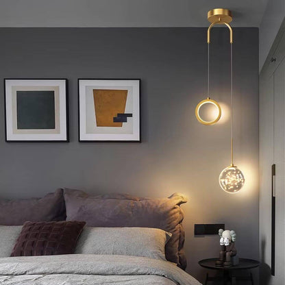 Modern Luminous Twin Pendant Light