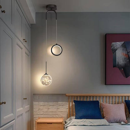 Modern Luminous Twin Pendant Light