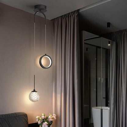 Modern Luminous Twin Pendant Light