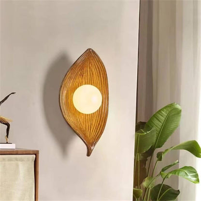 Vintage Leaf Wall Light