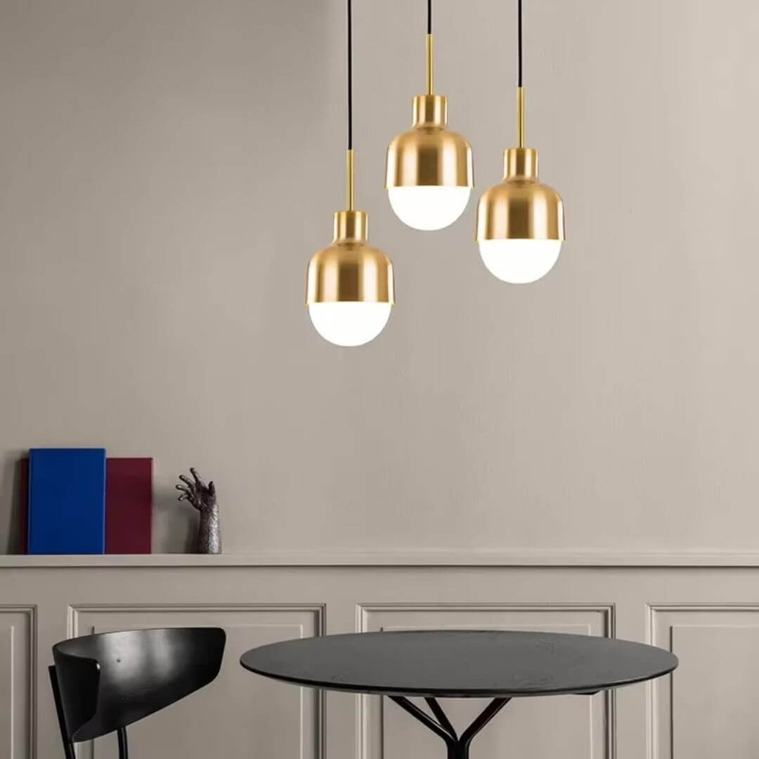 Modern Gold Pendant Light