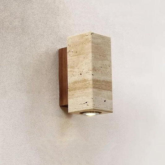 Wabi-Sabi Stone Wall Mounted LED Light